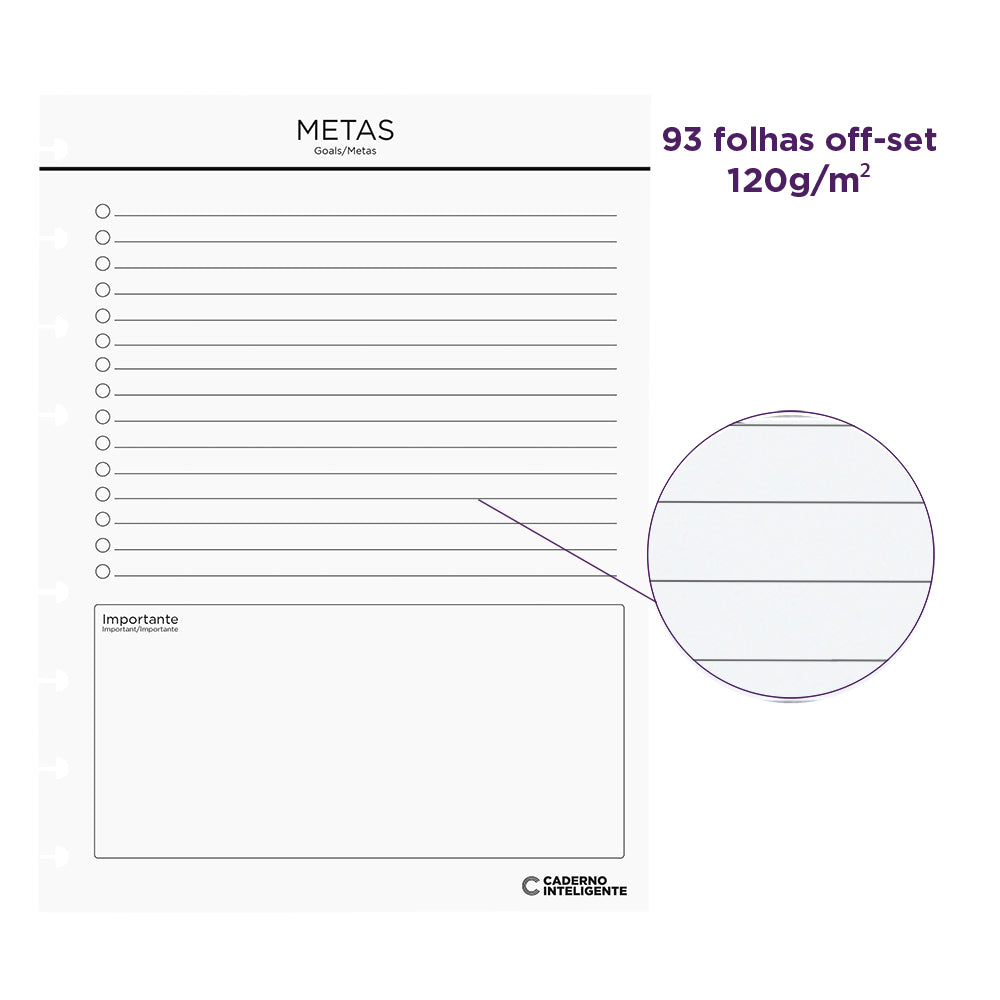 93 folhas off-set, 120 gramas por metro quadrado.