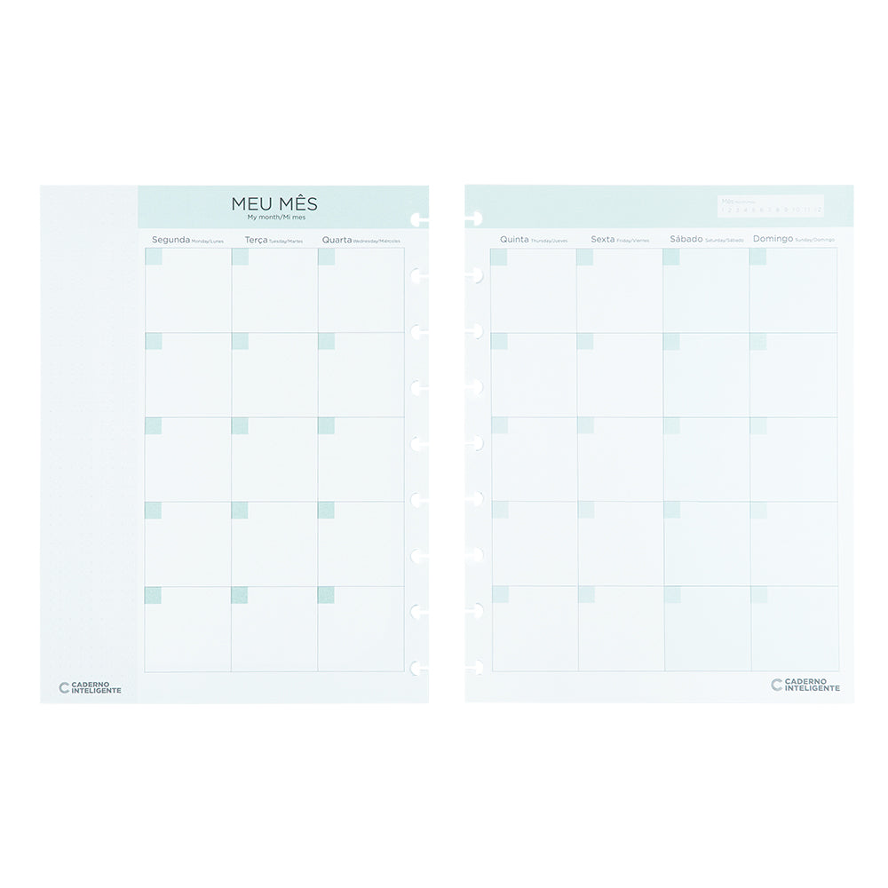 Refil Planner CI - PIY + 12 divisórias