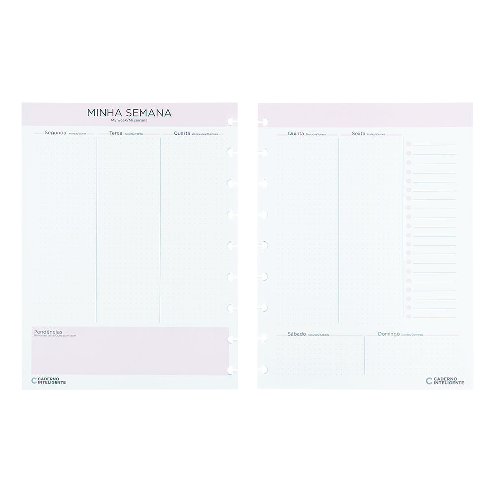 Refil Planner CI - PIY + 12 divisórias