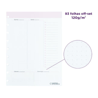 Refil Planner CI - PIY + 12 divisórias