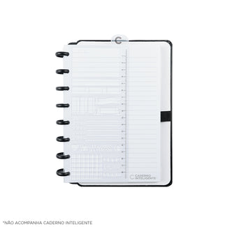 Régua Stencil acoplada ao Caderno Inteligente.