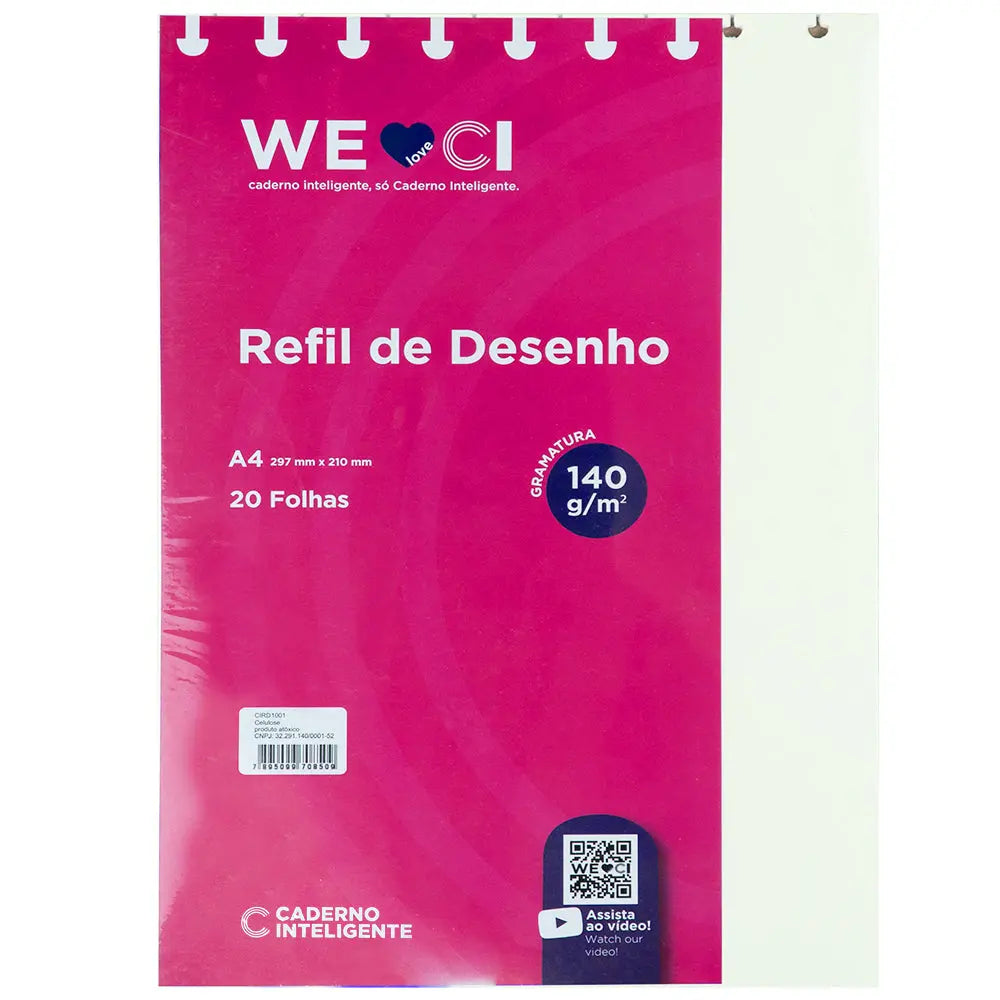 Refil Art A4 Caderno Inteligente ®