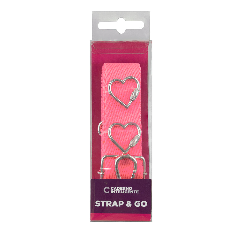 Pacote do Strap & Go Neon Pink