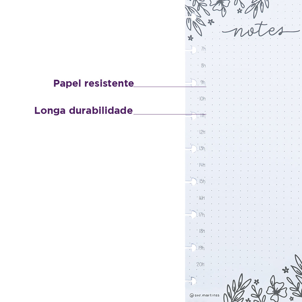 Papel resistente, longa durabilidade.