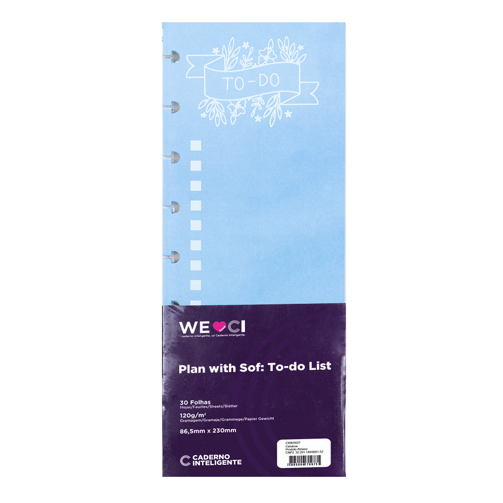 Pacote do Plan with Sof: To-do List.