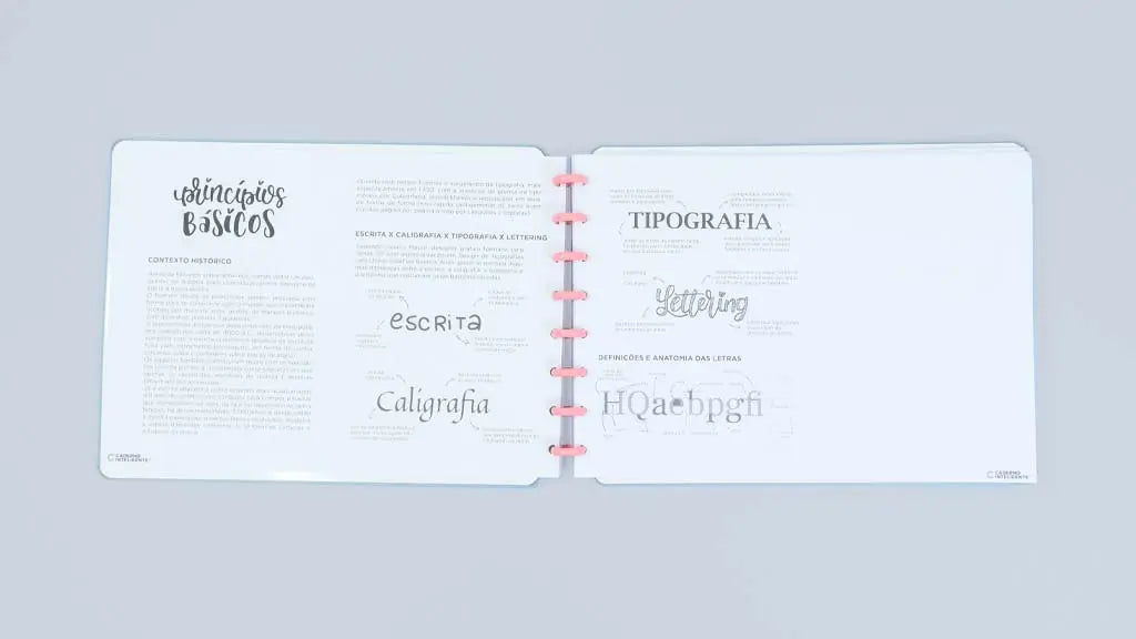 CI de Lettering by Kemily Caderno
