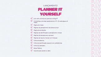 Planner CI Acqua Glam Caderno