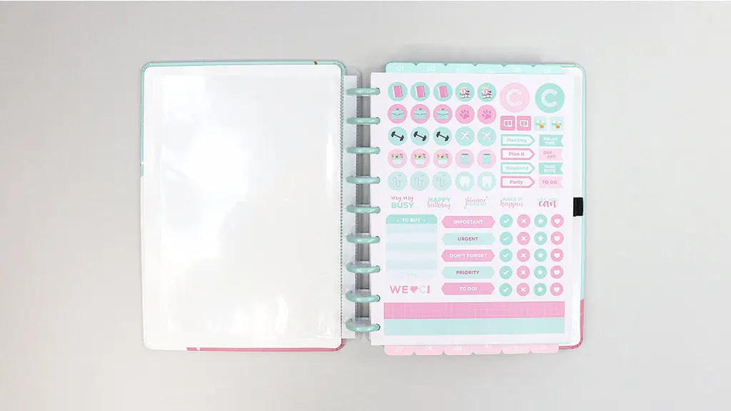 Planner CI Acqua Glam Caderno