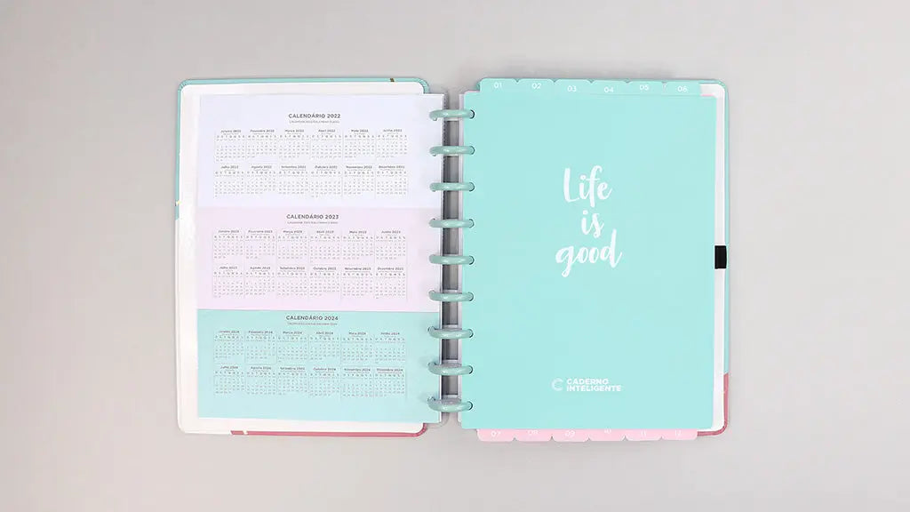 Planner CI Acqua Glam Caderno
