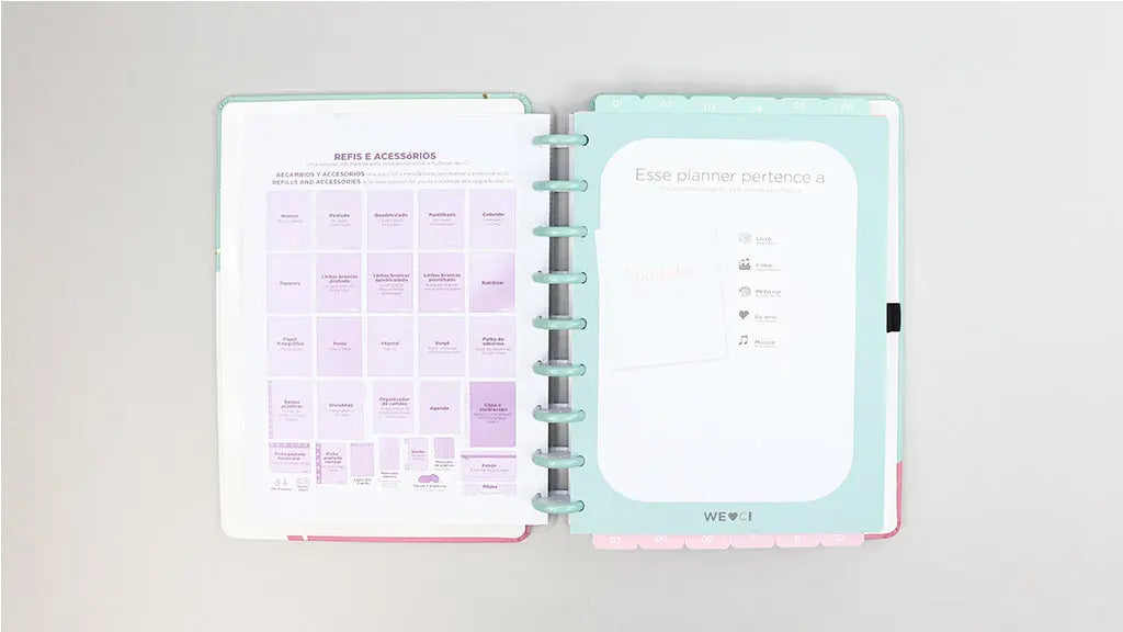 Planner CI Acqua Glam Caderno