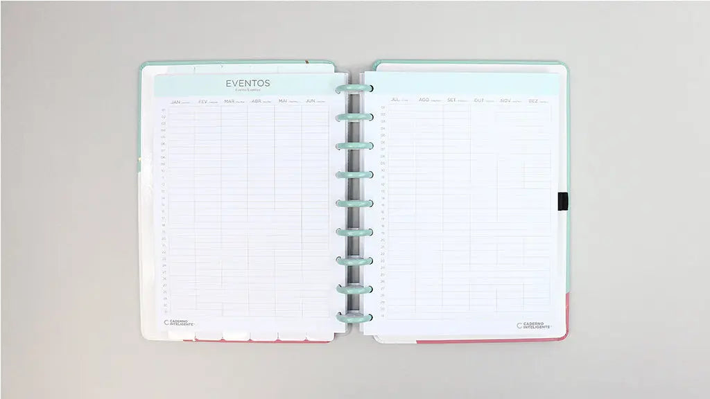 Planner CI Acqua Glam Caderno