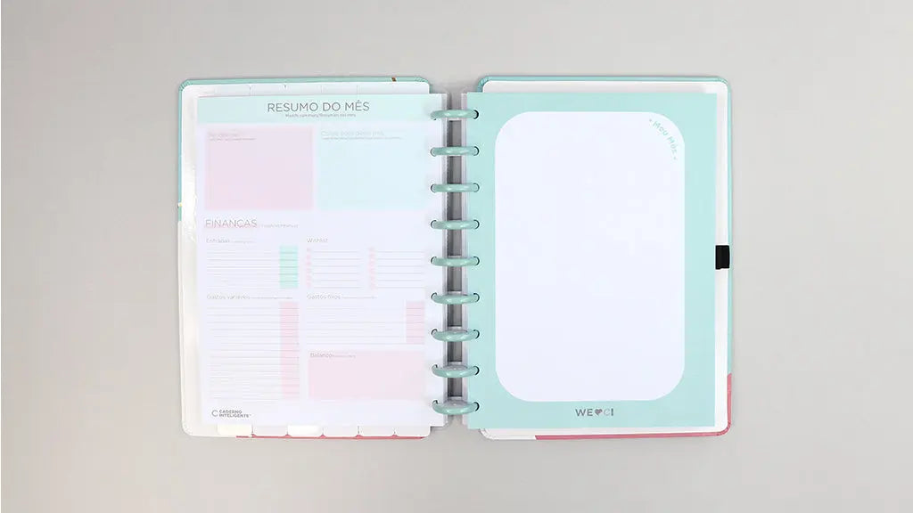 Planner CI Acqua Glam Caderno
